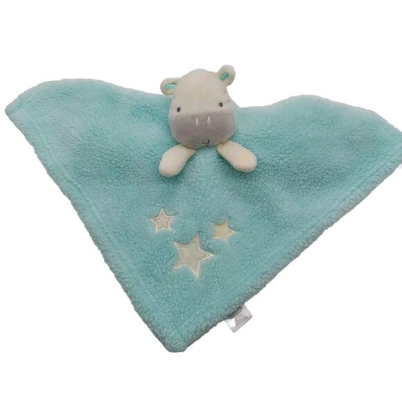 BabyGear Toys Baby Gear Lovey Giraffe Plush Security Blanket White